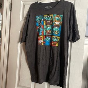 🔴2 for $25 bundle! Disney Pixar Little Green Men Movie T-Shirt